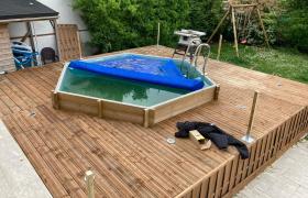 Habillage de piscine